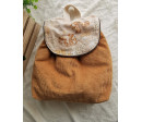 Sac à dos enfant coloris Camel à personnaliser