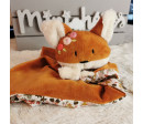 Doudou personnalisé Nin-Nin Renard Roux personnalisable