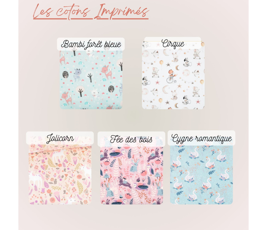 Sac à dos crèche maternelle bleu personnalisé Fait Main FR