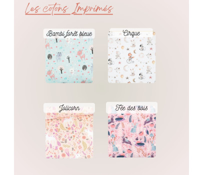 Doudou Nin-Nin Plat Chat Tigré Roux personnalisable