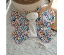 Doudou Nin-Nin Plat Papillon personnalisable