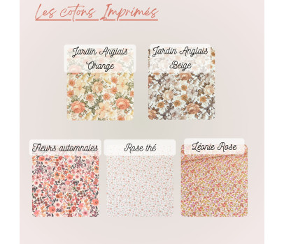 Doudou Nin-Nin Plat Oie personnalisable